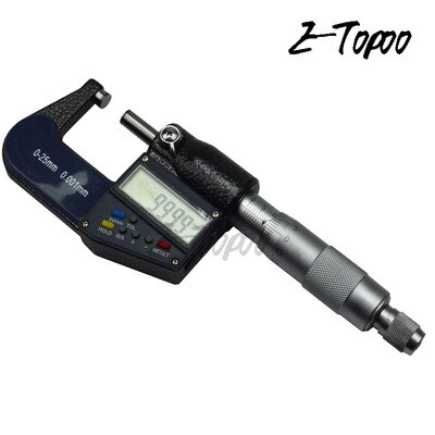 Super LCD display 0-25mm 0.001 mm micrometro Electronic digital micrometer outside digital micrometer measuring tools