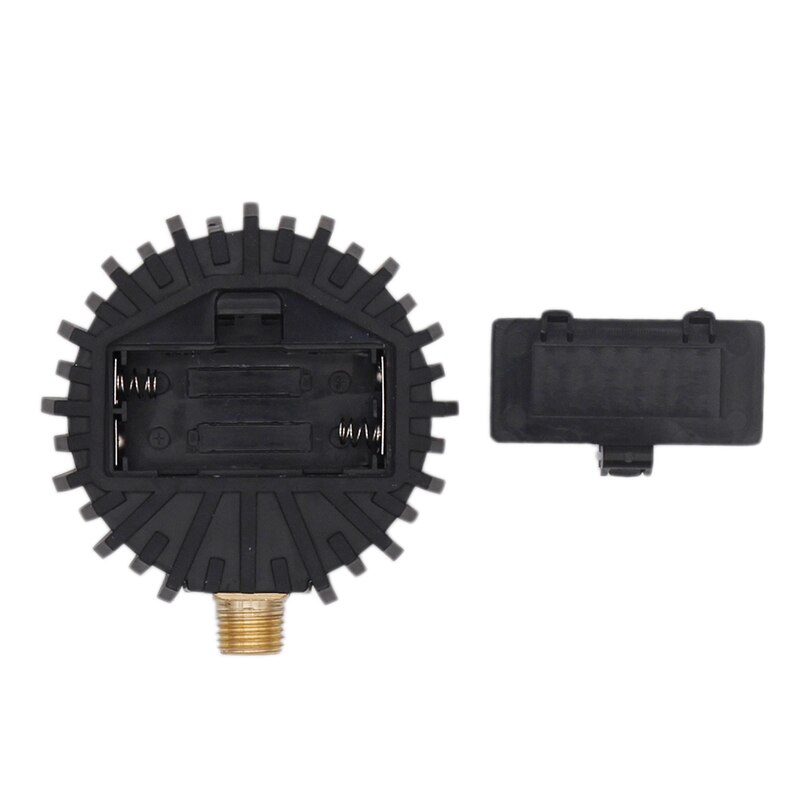 Digital Low Pressure Gauge with 1/4'' NPT Bottom Connector and Rubber Protector 0-60 psi, Accuracy 1%, Resolution 0.1psi