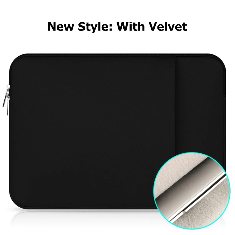 Laptoptas Sleeve Case 13 14 15.6 Inch Computer Case Voor MacBook Air 13.3 Case Xiaomi Lenovo Dell Asus Huawei HP Beschermende Tas: 14" / Wijn Rood