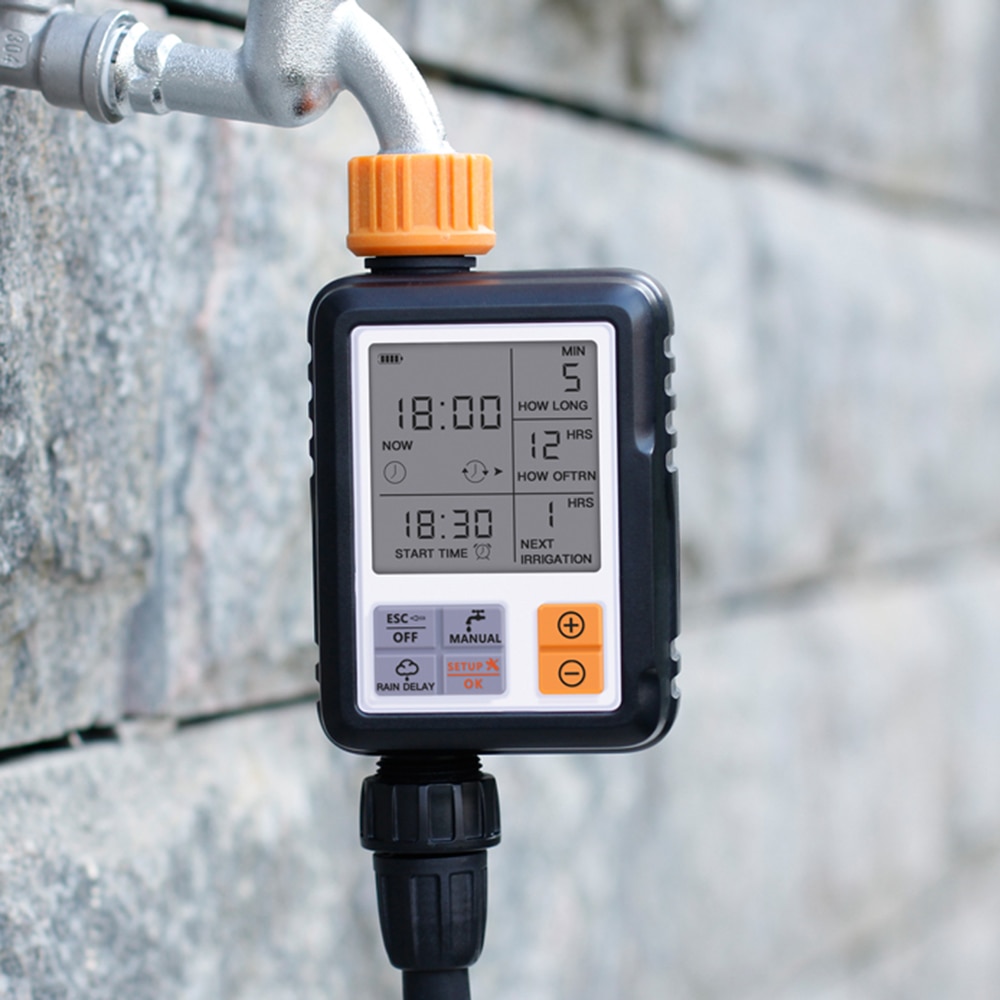 Sprinkler Regler Garten Magnetventil Timer Großen Bildschirm Ich bin Freien Automatische Bewässerung Gerät Bewässerung Werkzeug Wasser Timer