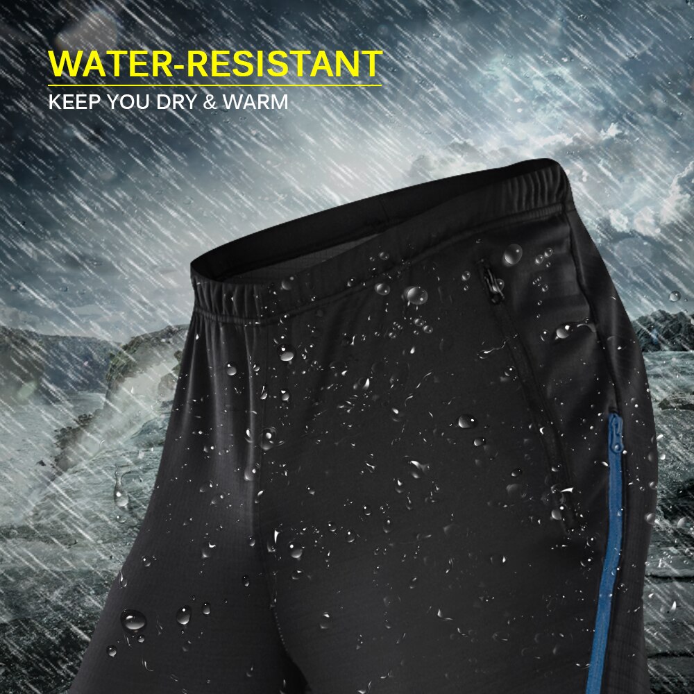 Lixada Winter Warme Fleece Winddicht Waterdicht Fietsen Broek Mannen Vrouwen Thermische Rijden Sport Broek Mtb Fiets Broek
