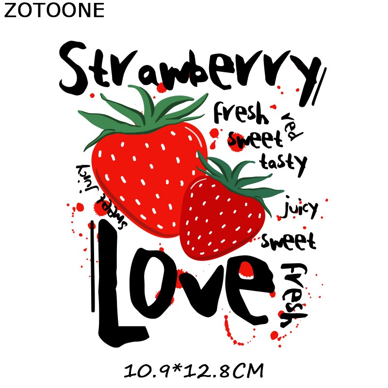 Zotoone Ijzer Op Patches Voor Kids Kleding Diy T-shirt Applique Warmteoverdracht Vinyl Leuke Dier Alfabet Patch Stickers G: ZT1738