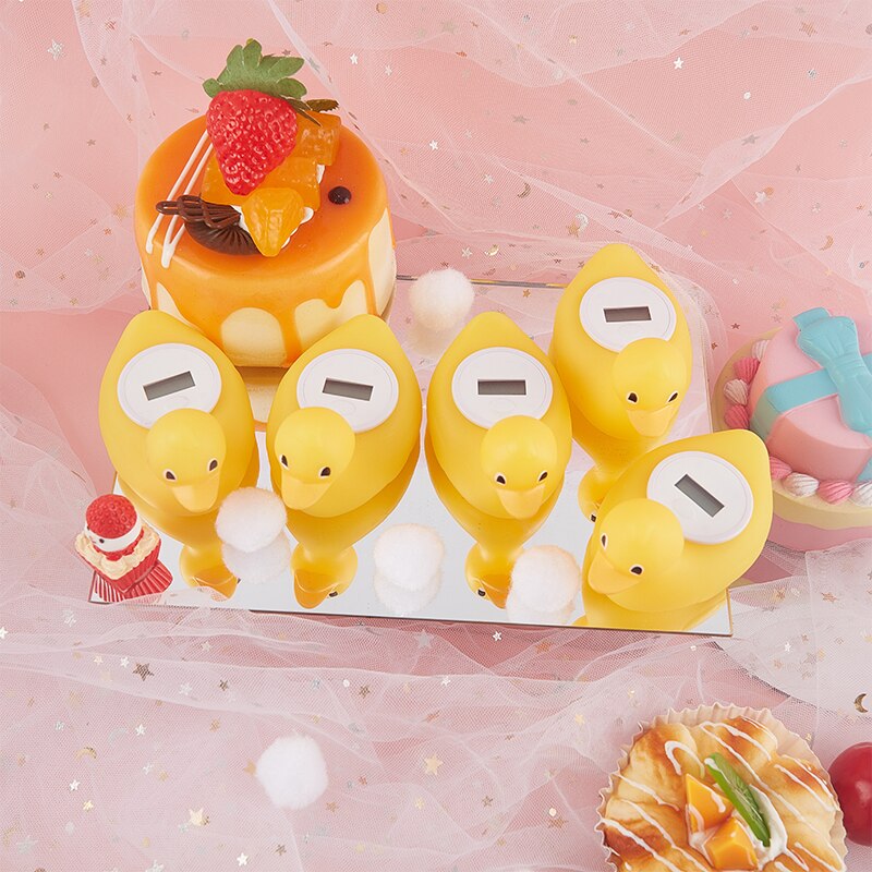 Bathroom Water Thermometer Bath Waterproof Digital Thermometer Floating Duck Infant Sensor Bathtub Alarm Chronograph
