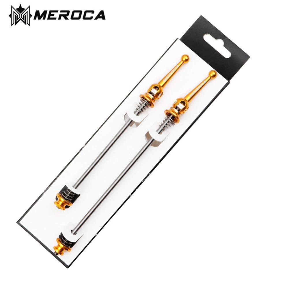 Titanium Shaft Quick Release Rod Titanium Axis Hub Quick Release Poles Ultra Light Titanium Alloy Quick Release:  Folding car gold
