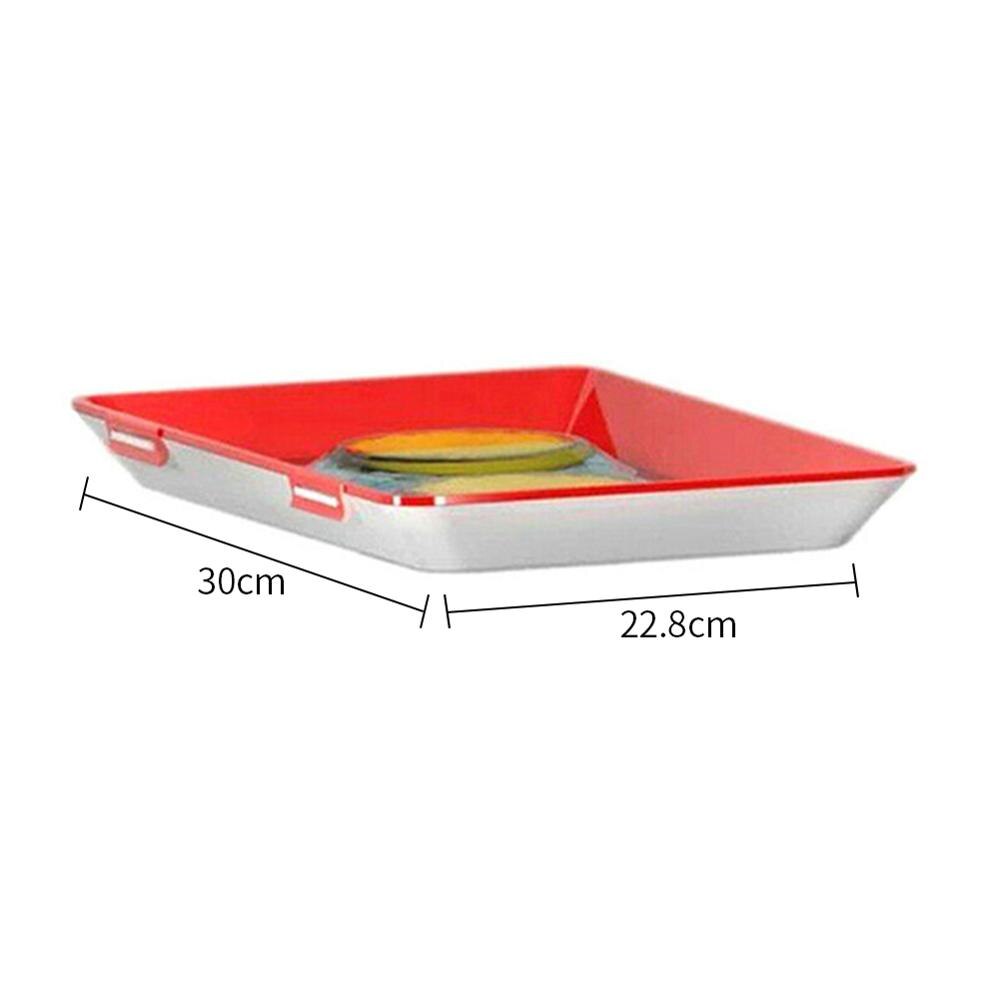 6pcs Clever Tray Magic Food Preservation Tray Healthy Preservation Tray Keep Vegetables Fruit Meat Fresh: 1pcs