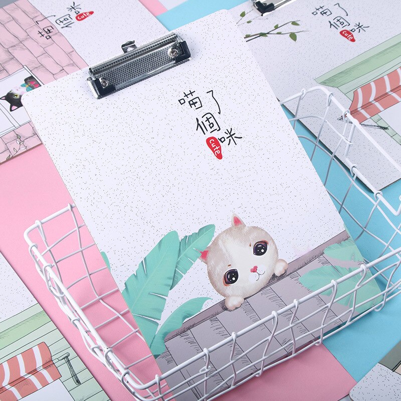 Student paper data folder writing pad drawing board