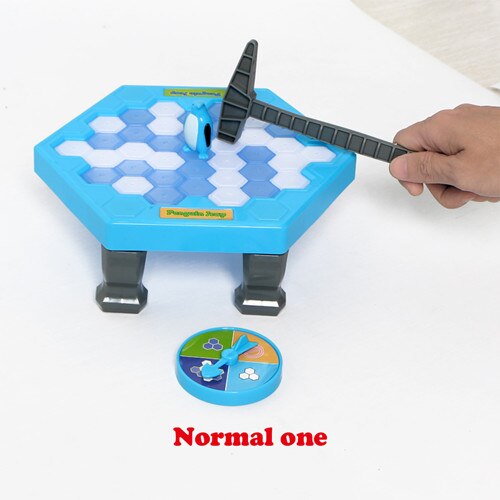 Eis brechen sparen der pinguin klassische spielzeug einstellen 2 stil Mini/normalen satz, interessiert spiel familie freundlicher lustige spiel klopfen pinguin: normal