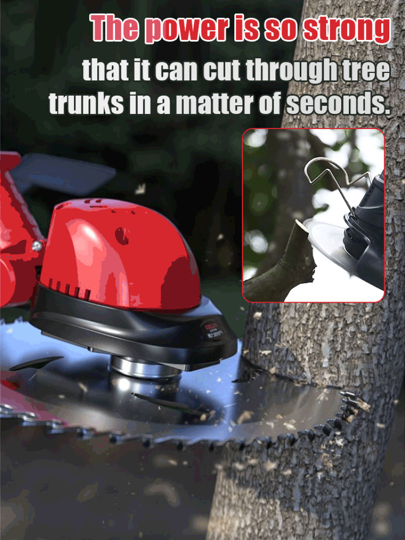 Home small brushless lithium battery lawn mower multifunction efficient lawn trimming lawn mower