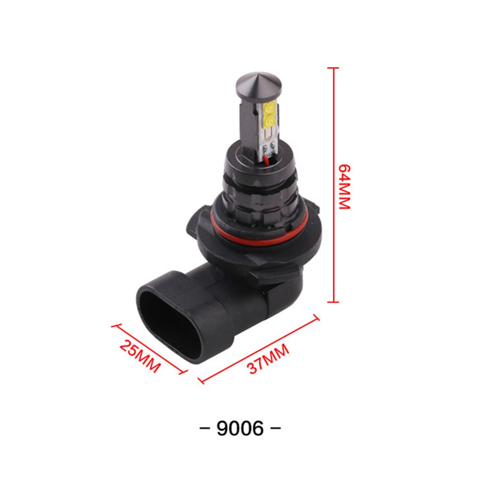 Qcdin 2Pcs H7 Led Koplampen Led H4 Auto Auto Koplamp H1/H3/9005 Auto Mistlamp hoge Helderheid Algemene Accessoires