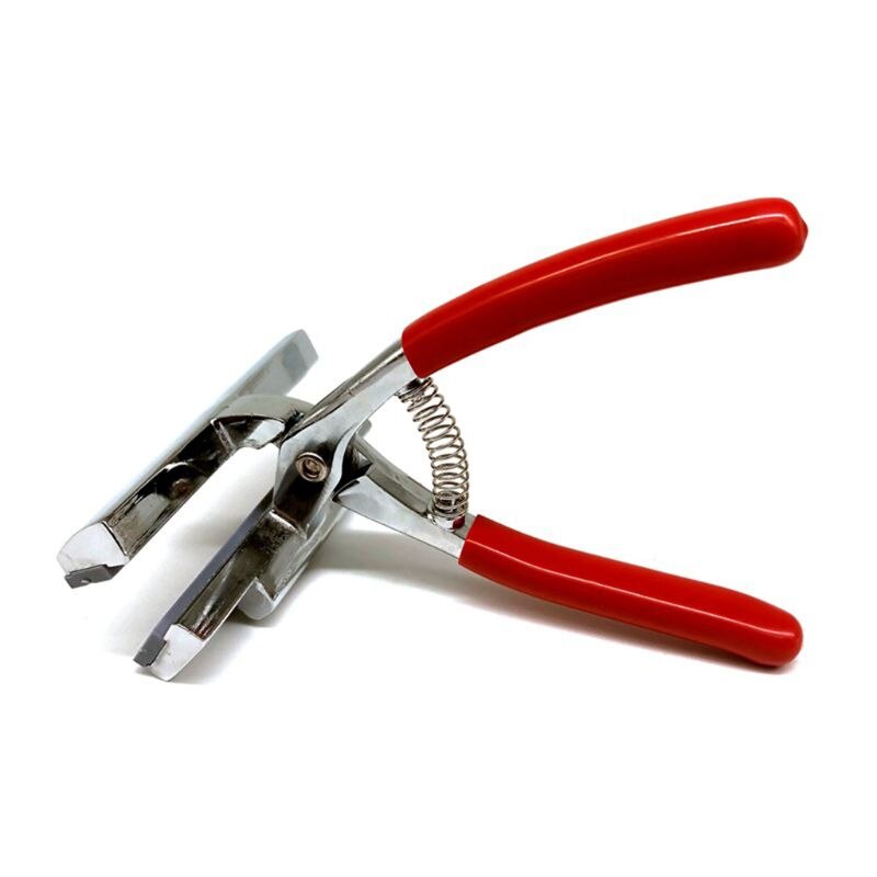12cm Oil Painting Pliers Clamp with Red Handle Stretched Canvas Cloth Fabric Wide Jaw Stretch Tool for Advertising Print Y5LA
