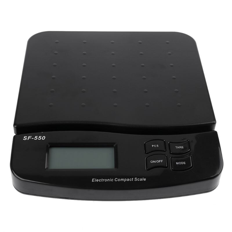 25kg/1g 55lb digitale postweegschaal tafelmodel pakket brief postzegel elektronische weegschaal lcd-achtergrondverlichting