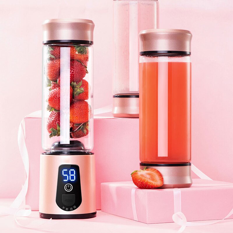 Draagbare Elektrische Juicer Blender Usb Mini Fruit Mixers Sapcentrifuge Fruit Extractoren Voedsel Milkshake Multifunctionele Sap Maker Machine