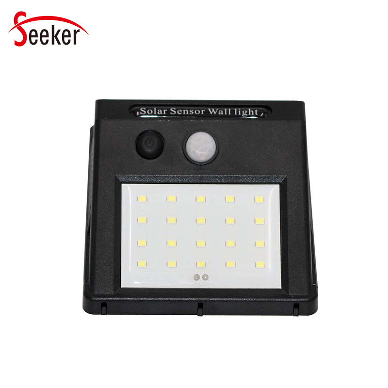 LED Solar Sensor Wall Light Human Body Induction Light 20pcs LED lights Solar Light Outdoor Indoor Solar Lamp