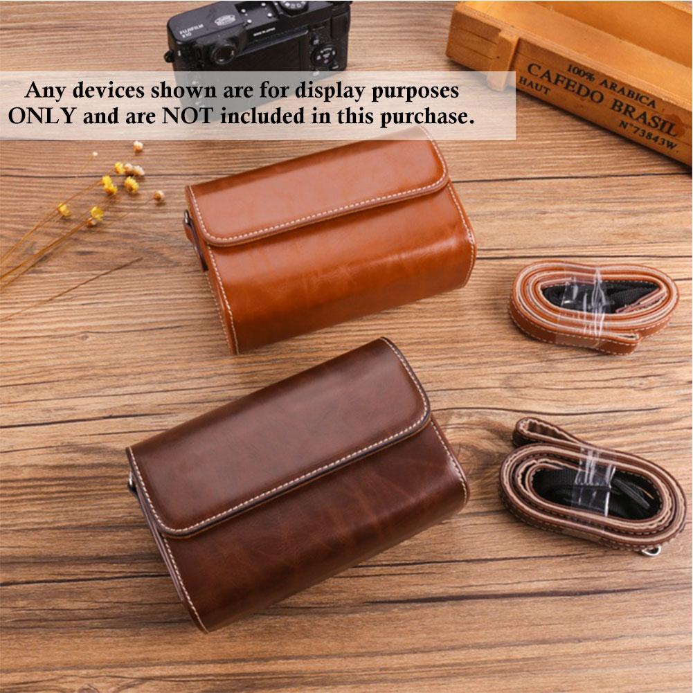 retro Kamera Ledertasche Tasche Für Mikro Einzigen SONY RX100 VII VI V VA IV III II HX90V HX90 HX80 HX99 HX95 HX60V HX50 HX30 HX20
