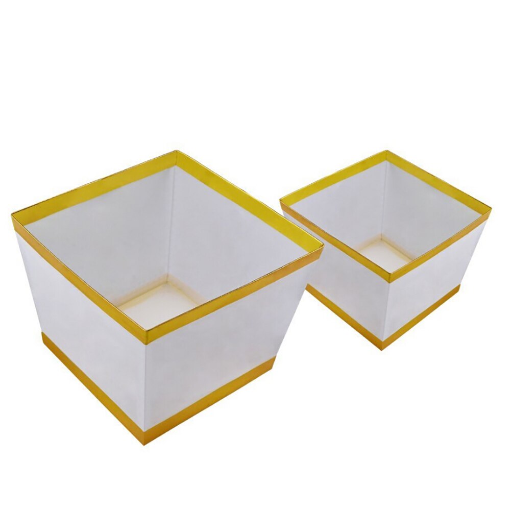 1PCS Square Water Floating Paper Lanterns Wishing Lanterns Come with Candles For Party Birthday Wedding Decoration