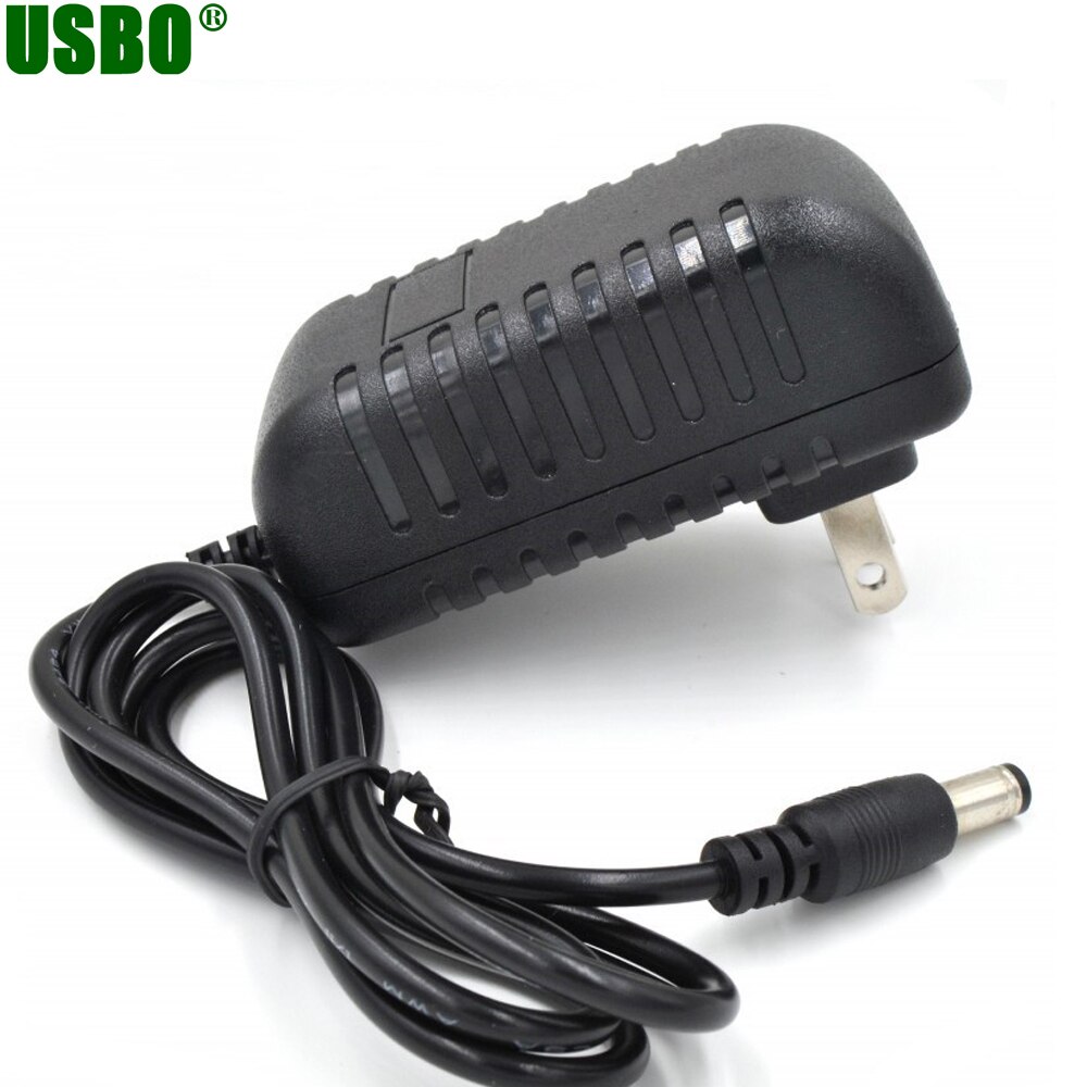 Zwart 5.5*2.5mm 5.5*2.1mm 100-240 v EU ONS 7 v 1A AC naar DC power adapter Voeding Lader voor Alarm apparatuur