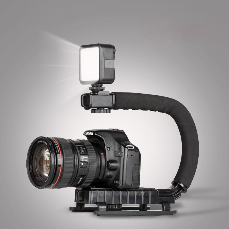 Camera Handheld Bracket Stabilizer Portable Photo Shooting U-Frame SLR DV Brackets Anti-Shake Balance Camera Stand