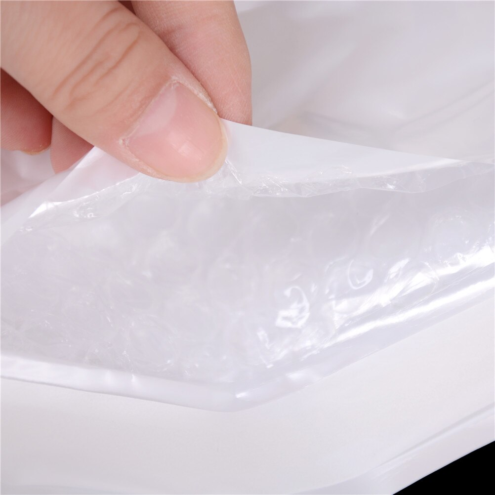 10Pcs White Pearl Film Bubble Envelope Bags Waterproof Bubble Bags Electronics Courier Packaging Bags Anti-pressure
