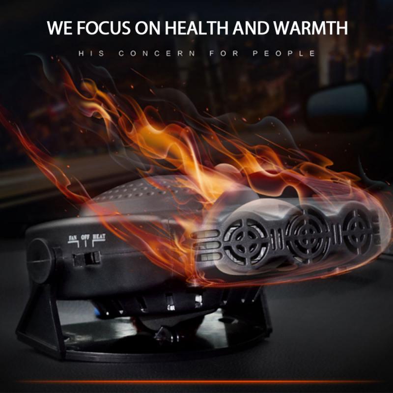 1 sztuk 2 W 1 przenośny robić samochodu dmuchawa szybkie ogrzewanie odszraniania 12V 150W nagrzewnica samochodowa automatyczny urządzenia elektryczne wyposażenie wnętrz