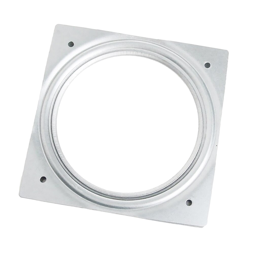 Soporte giratorio de 360 grados para muebles, Base de placa giratoria con rodamiento de bolas, estante de TV de escritorio galvanizado con rodillos, herramienta cuadrada