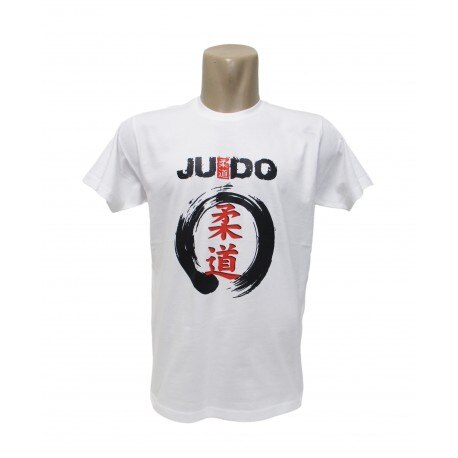 Camiseta judo Zen blanca