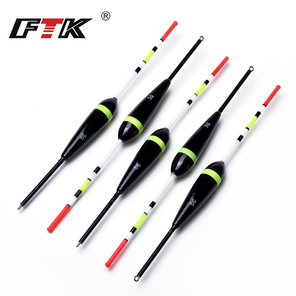Ftk fortune paulownia 10 stuks/lot dobber visdobber 2g 3g 4g 5g 6g lengte 20-25 cm voor karpervissen