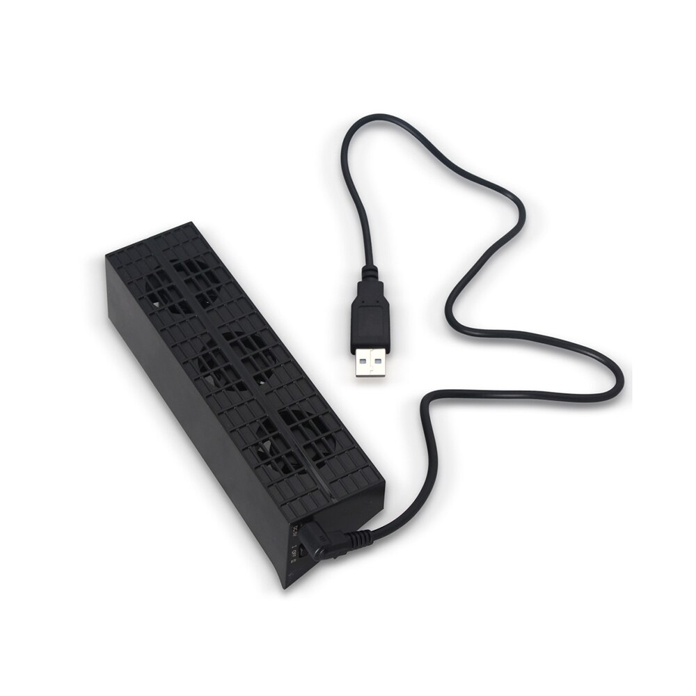 Console Cooler Smart Cooling Fan Smart Thermostat 3 Fans System Station For Sony Play Station 4 PS4 Slim Plug And Play