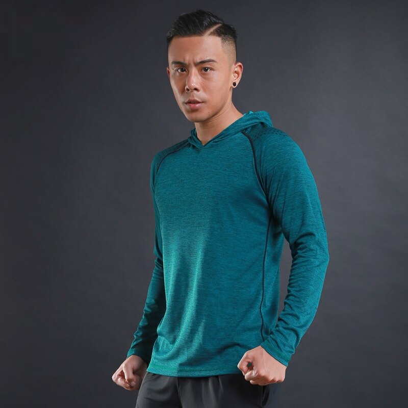 Pyöräilyalue miehet pyöräilytakit slim fit nuoret miehet hupulliset fitness ohuet takit ulkourheilu nopeasti kuivuva tuulitakki ylätakki