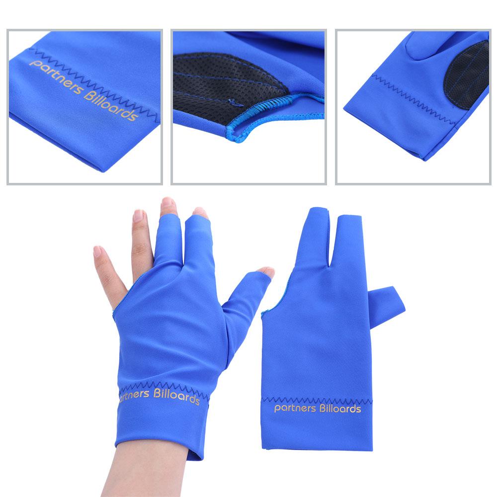 Accessories Three Finger Glove Non Slip Billiards Gloves three-fingered Glove Billiard Cue Gloves Separate-finger Glove