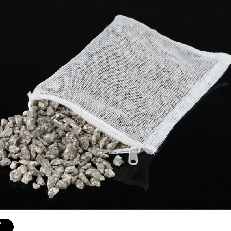 9 in 1 akvariefiltermaterial keramisk biokemisk boll akvarium medium akvarietillbehör nätpåse: Mainfan sten / 1000g