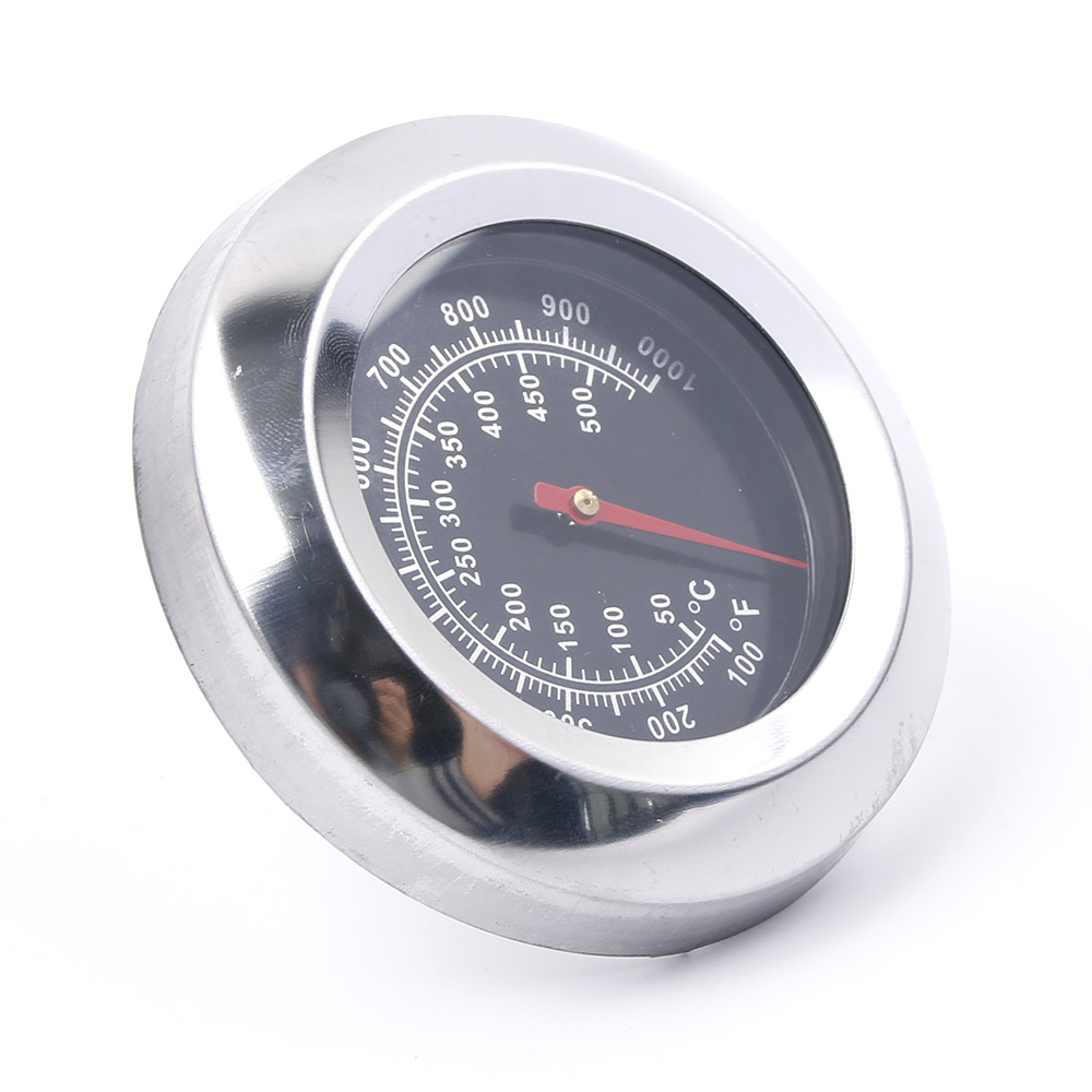 Termómetro para barbacoa de acero inoxidable, medidor de temperatura de cocina, 50 a 1000Fahrenheit, 1 unidad