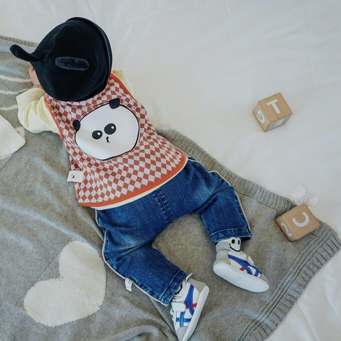 Celveroso pantalon en Jean pour bébé | Sarouel, pantalon , doux et résistant, pantalon PP, pour bébé garçon, à la , décontracté, en coton, collection printemps