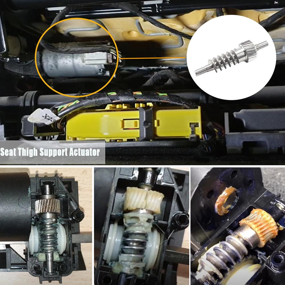 Asiento de apoyo para los muslos del actuador de reparación de acero inoxidable equipo para BMW E61 E10 F11 F01 F02 F03 F04 E70 E71 E72 52107068045