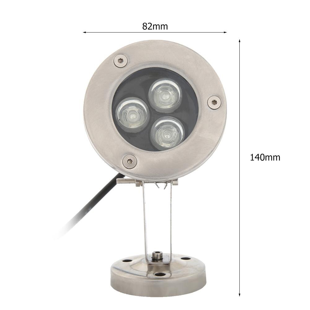 DC12V Underwater LED Fountain Lights IP65 Waterproof Swimming Pool Pond Lamp Good Transmittance and Uniform Lighting