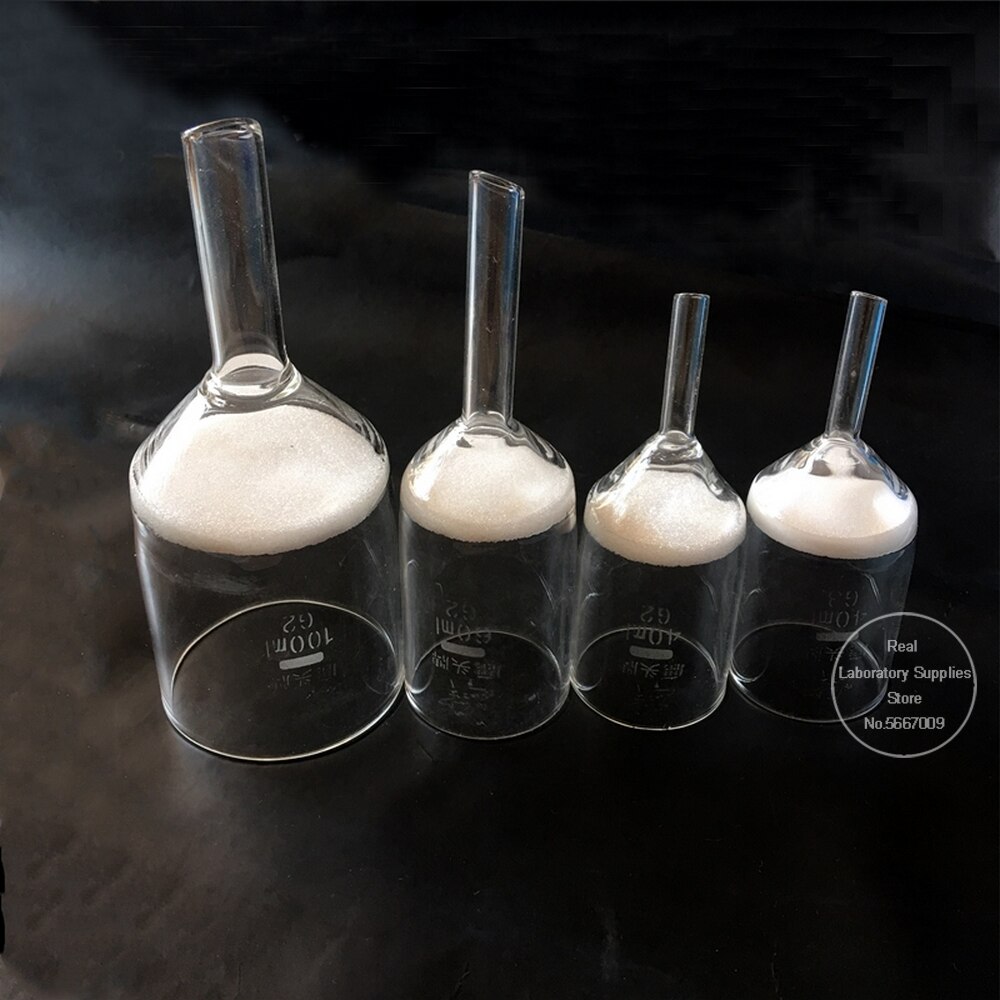 1PC 35ml à 2000ml laboratoire Buchner entonnoir G3 filtre grossier noyau de sable fritté entonnoir pour verrerie de laboratoire (G1/G2/G4/G5 remplaçable)