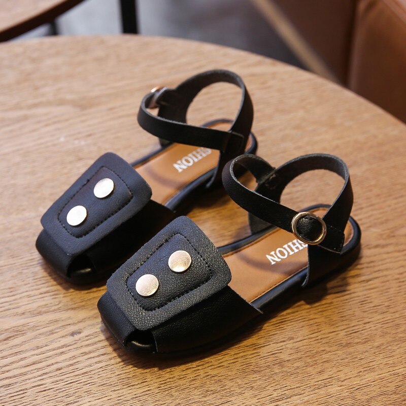 Baby søde sandaler sommer pige sko børn piger pu sandaler småbørn børn flade sko