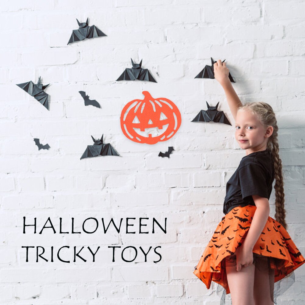 Halloween Horror Felt Trick Toys Wall Ornaments Prop Party Home Decorations for funny party masquerade ball#38