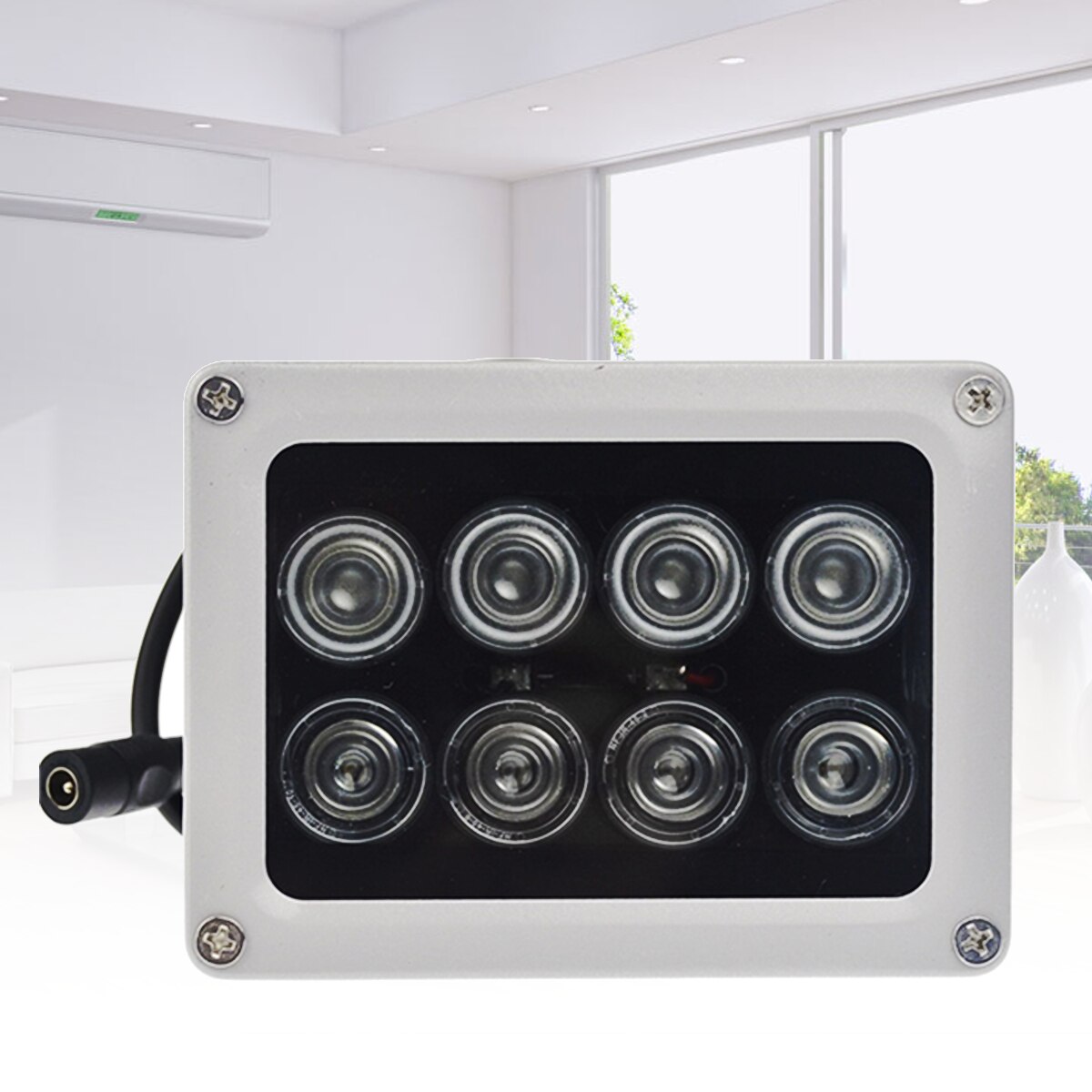 Infrarood Licht Lamp 8 Leds Ir Nachtzicht Groothoek IP65 Waterdicht Licht Vullen Voor Cctv Securiy Accessoires