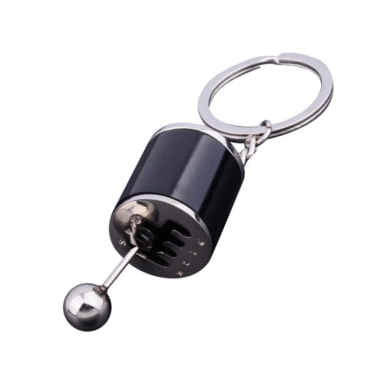Metal Anti Stress Fob Keyring Car 6 Speed Gearbox Gear Fidget Toy Shift Racing Tuning Model Keychain Novelty Car Toys: A1