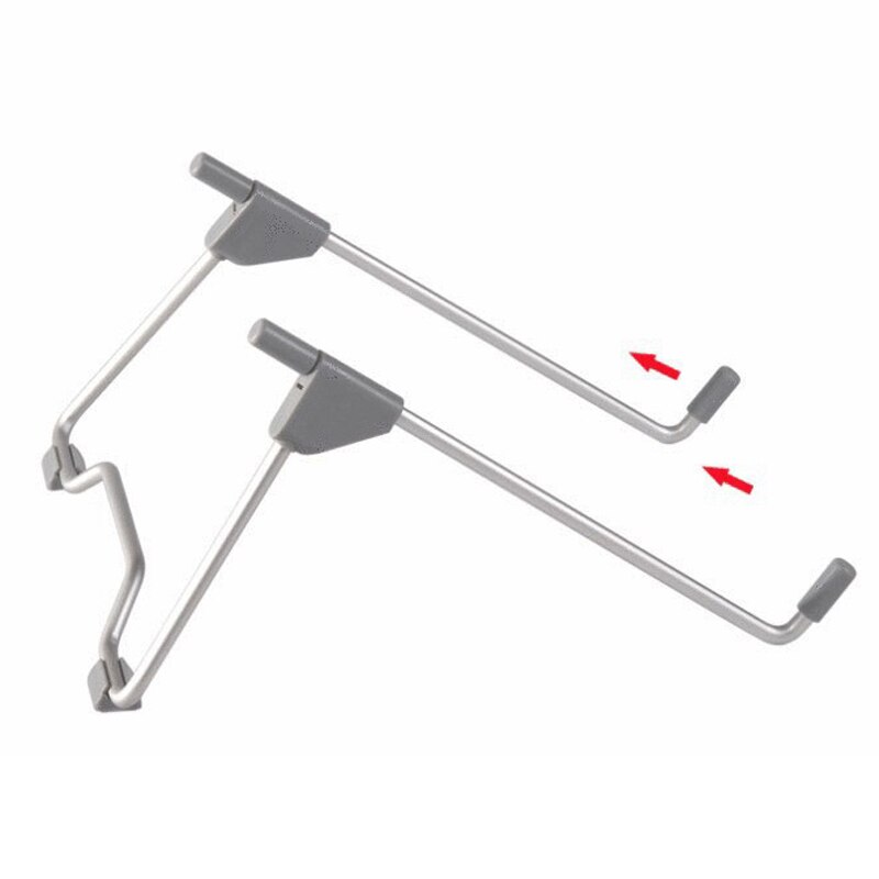 Soporte plegable para portátil para iPad 1/2/3/4, soporte Universal mini, soporte de 10-17 "para Notebook 8 ~ 10", soporte de aluminio para tableta y PC
