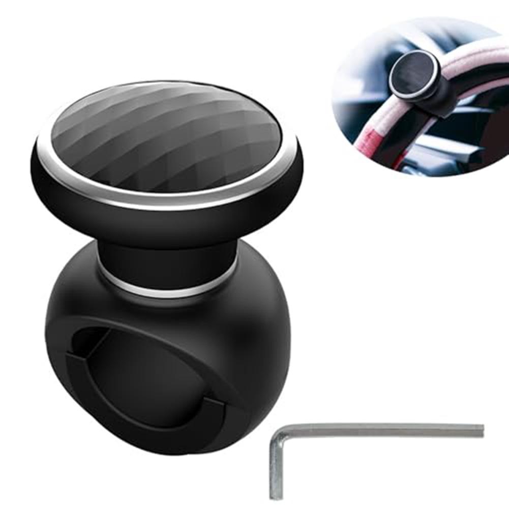 Manopola del volante antiscivolo per auto Spinner ABS e Premium Fit per auto camion Maniglia Booster Grip Sfera ausiliaria protettiva: Default Title