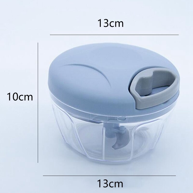 Cortador Manual de cuerda para procesador de alimentos, trituradora, máquina para hacer ensaladas