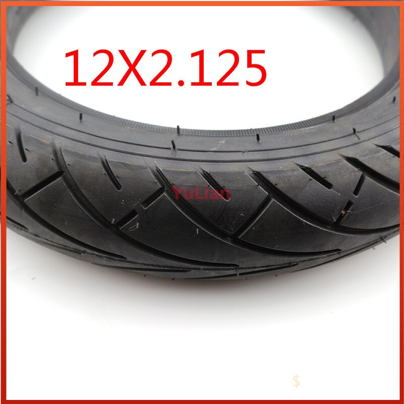 12 Inch 12x2.125 Solid Tire For Electric Bike And E-Scooter, 12x2 1/4