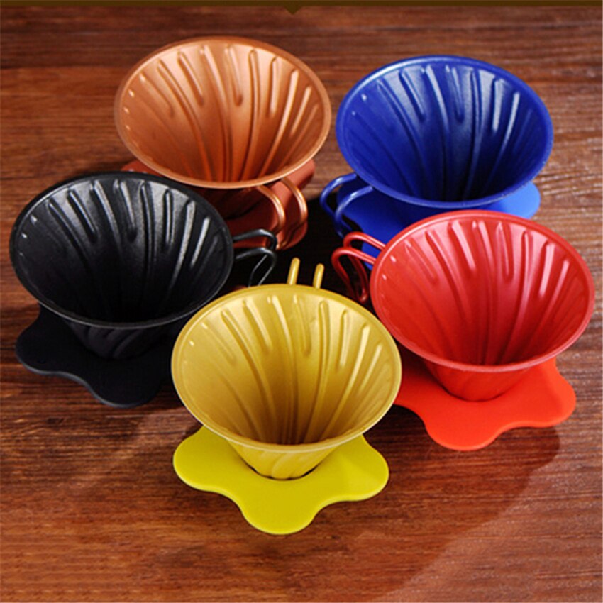 Koffie Druppelaar Filter Rvs Espresso Druppelaar V60 Koffie Brouwen Koffie Maker Gereedschap Koffie Accessoires Voor Barista