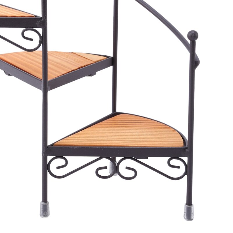 Moderne Eisen Wendeltreppe Blume Stand Heimat Balkon Sukkulenten Kleine Topf Ornamente Boden Gestell
