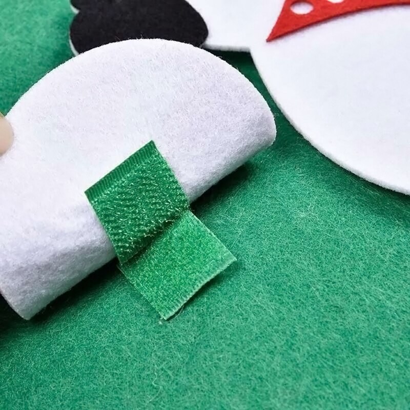 Diy vilten kerstboomversiering kerstman ornamenten kinderen jaar