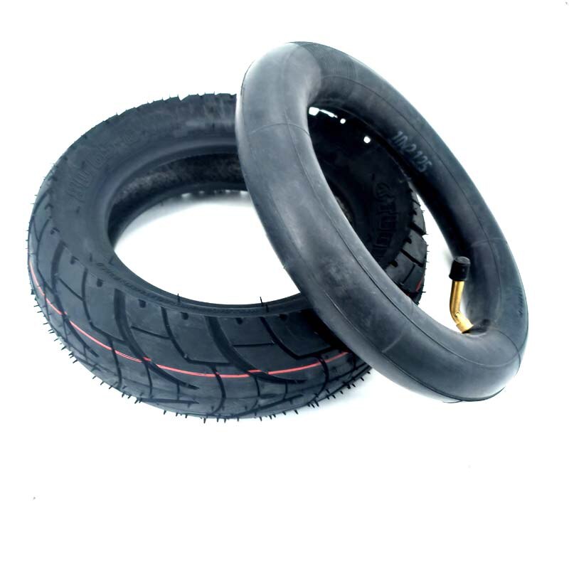 Neumáticos todoterreno sin cámara para patinete eléctrico, neumáticos gruesos de 10 pulgadas, resistentes al desgaste, 80/65-6