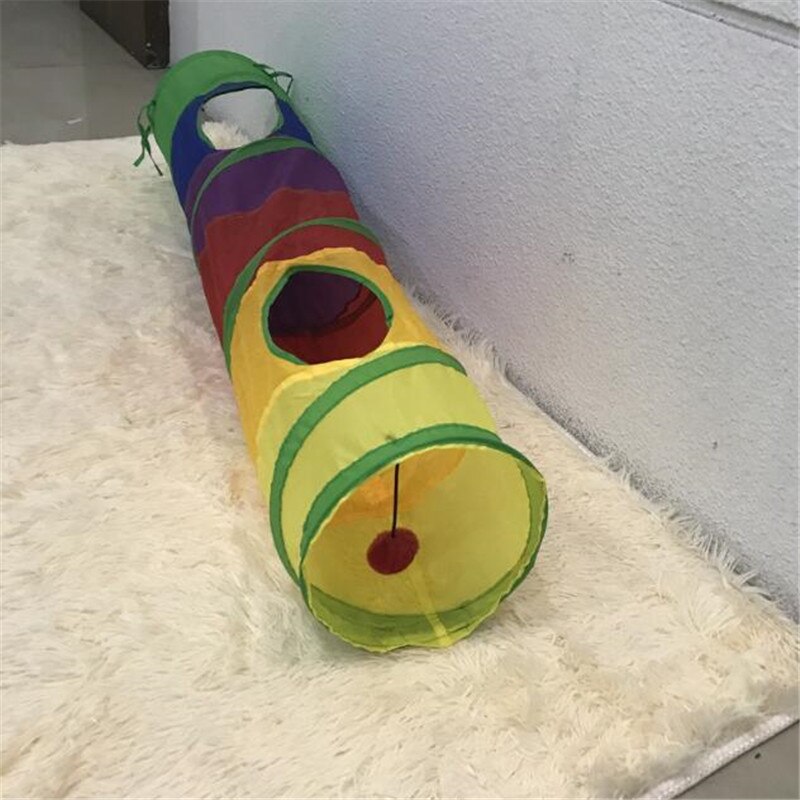 Kat Speelgoed Huisdier Buis Opvouwbare Bal Trainning Speelgoed Indoor Outdoor Play Tunnel Buizen Kat Levert