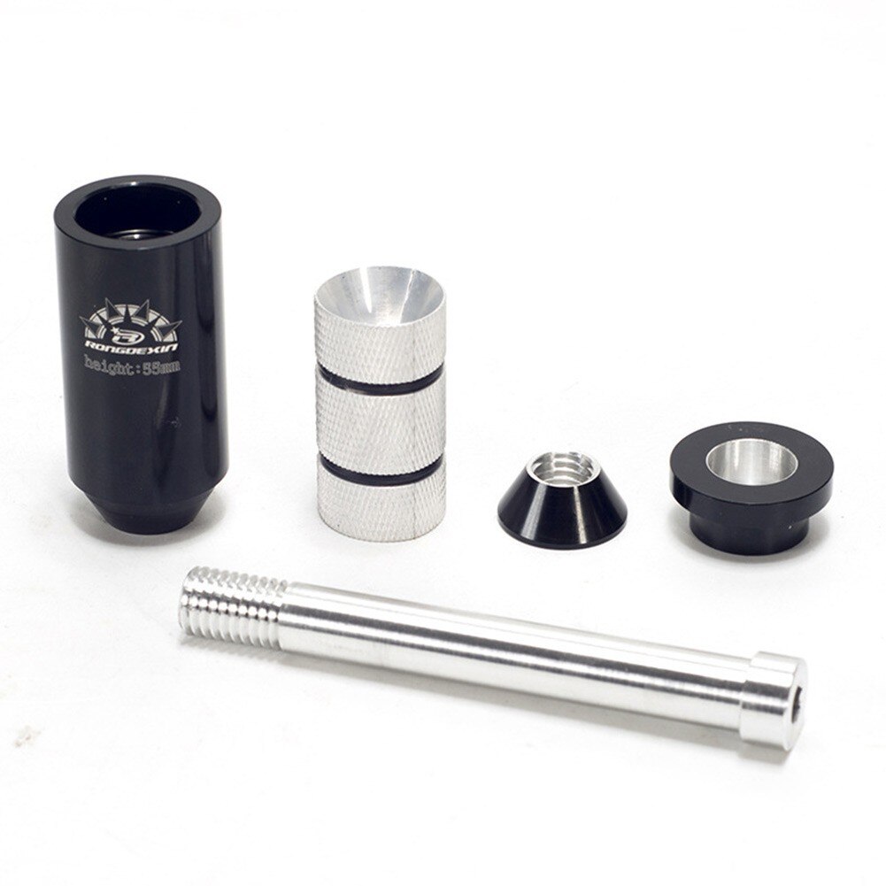 Bike Bicycle Fork Stem Extension Hidden Stem Extender Handlebar Riser Extension Adapter Increase 5.5cm Riding Lightweight