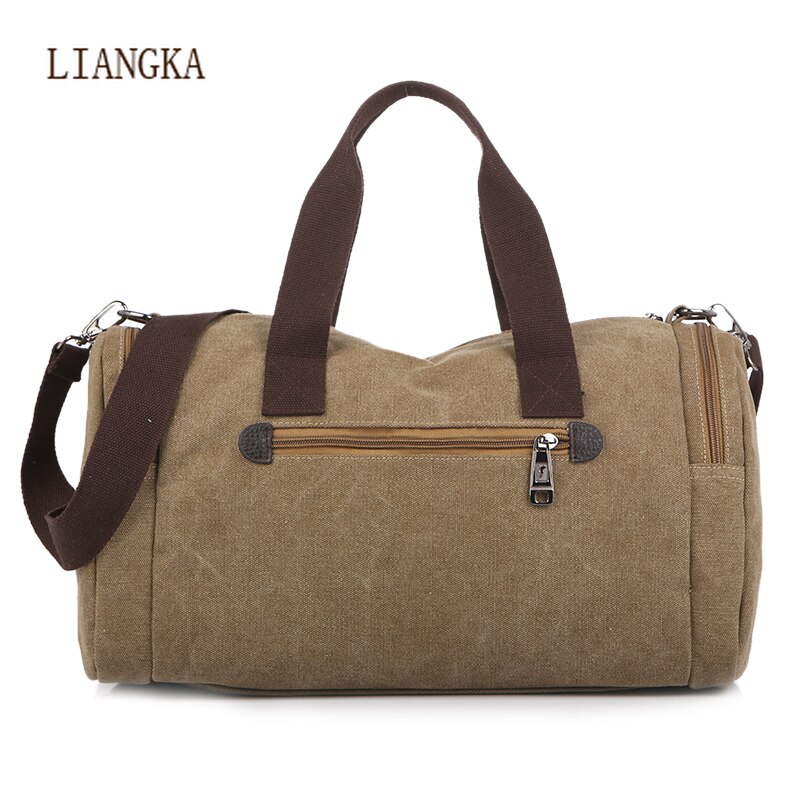 Man Grote Capaciteit Canvas Messenger Bags Duffle Tote Reizen Schoudertas Van Tote Crossbody Tassen Reizen Vrije Tijd Handtas